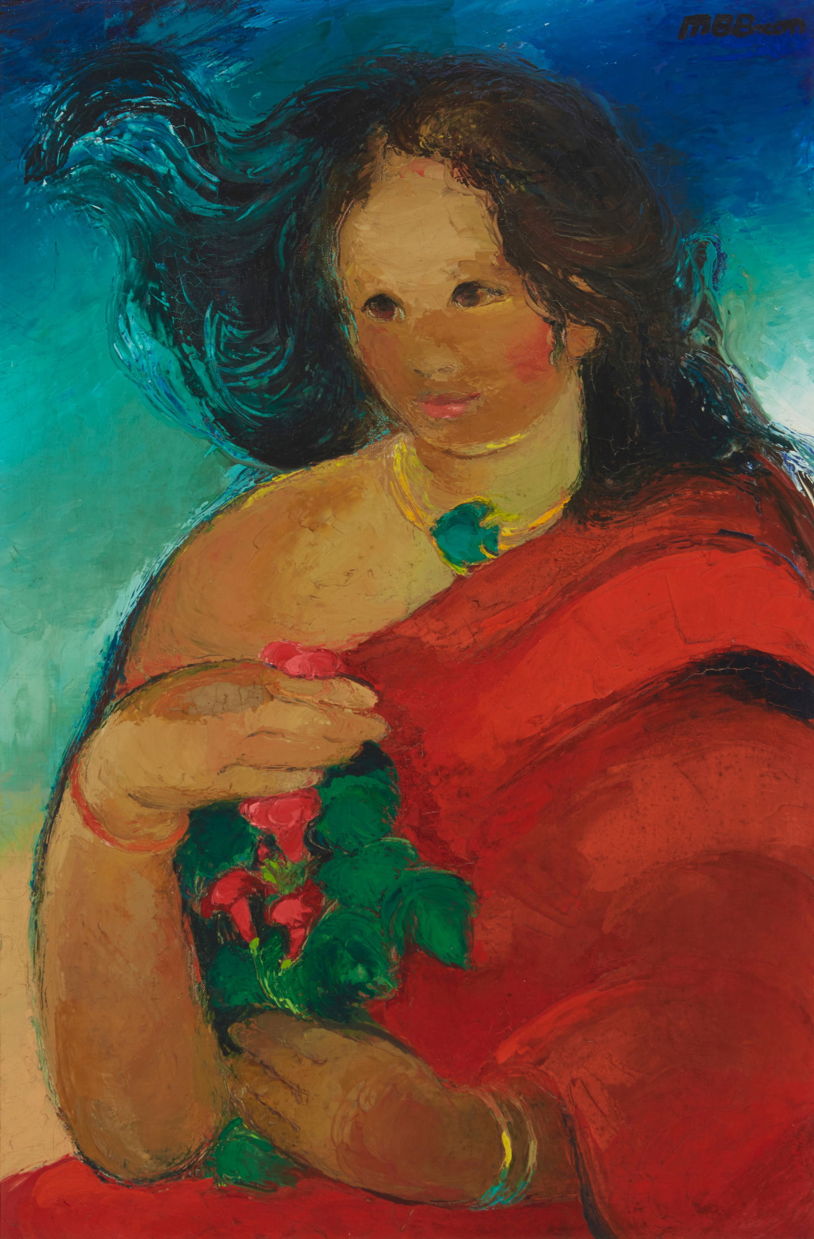 Muriel Branegan Bacon (1909-2002), "Kona Coast" (1 of 6)