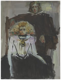 Sergei Bongart (1918-1985), Portrait of a mother and daughter