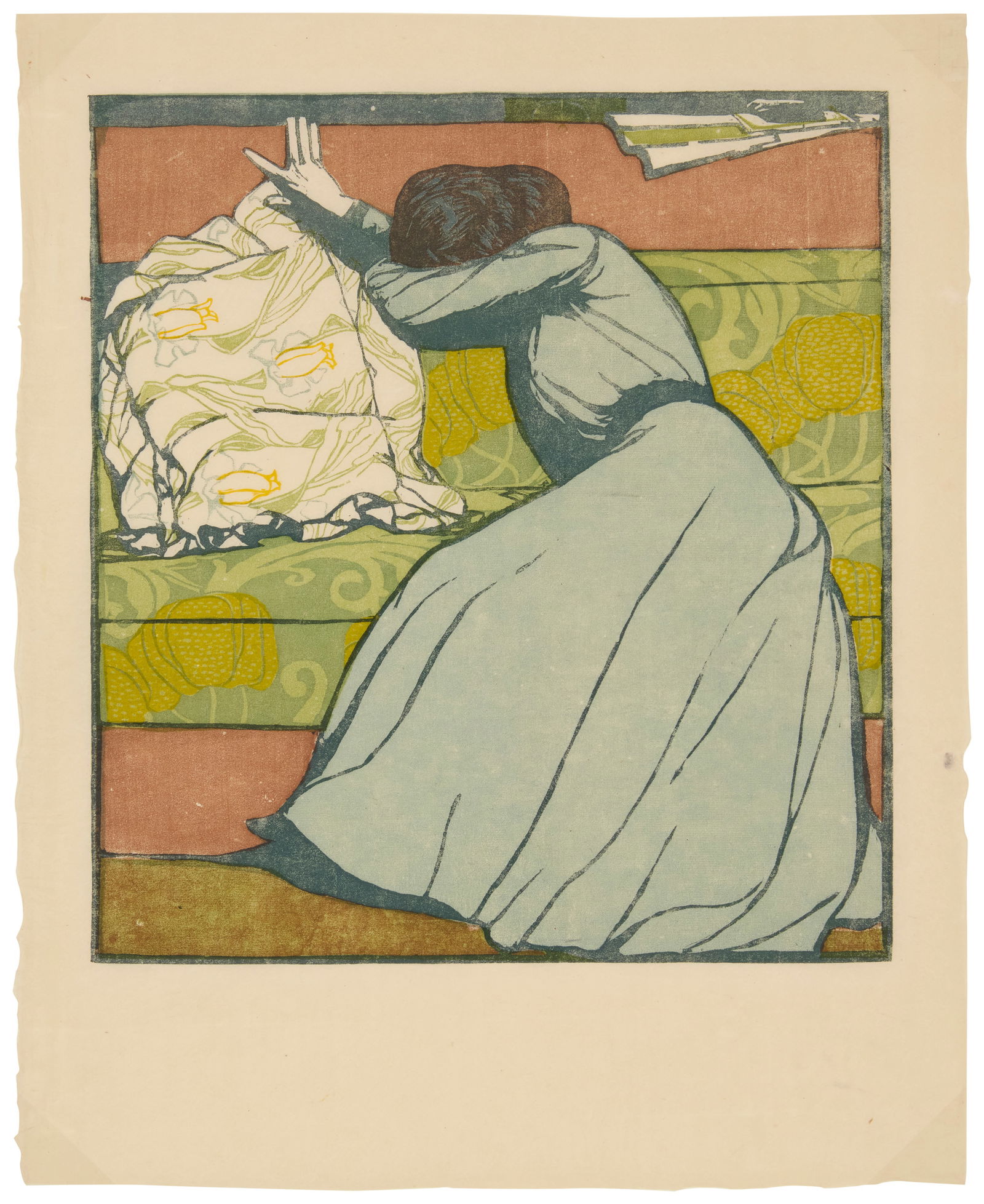 Max Kurzweil (1867-1916), "Der Polster," 1903 (1 of 4)