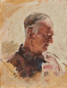 Maurice Logan (1886-1977), Self-portrait, circa 1963