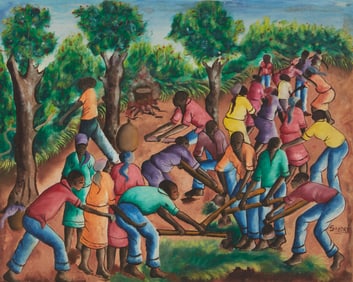20th Century Haitian Folk Art School