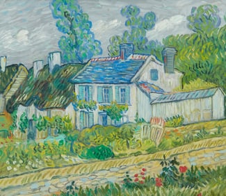 Paul Saltarelli (1955-2019), "House at Auvers (1890)," after Vincent Van Gogh, 1998
