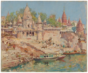 In the Style of Colin Campbell Cooper (1856-1937)
