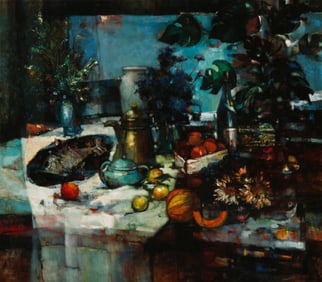 Jennie Tomao (1934-2011), Tabletop still life