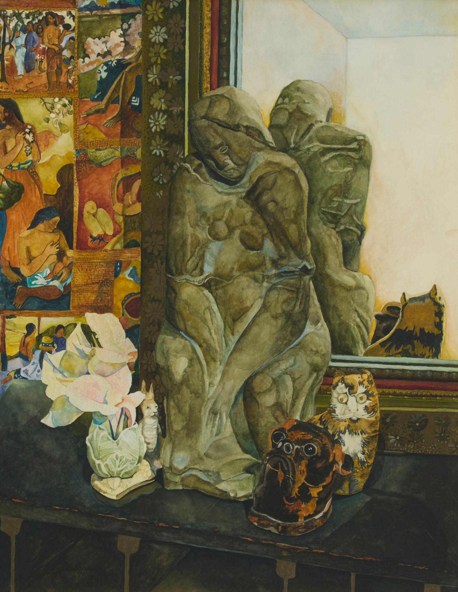 Morris Broderson (1928-2011), "Thought of Gaugin," 1975 (1 of 7)