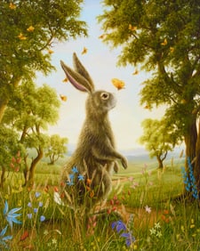 Robert Bissell (b. 1952), "The Kiss"