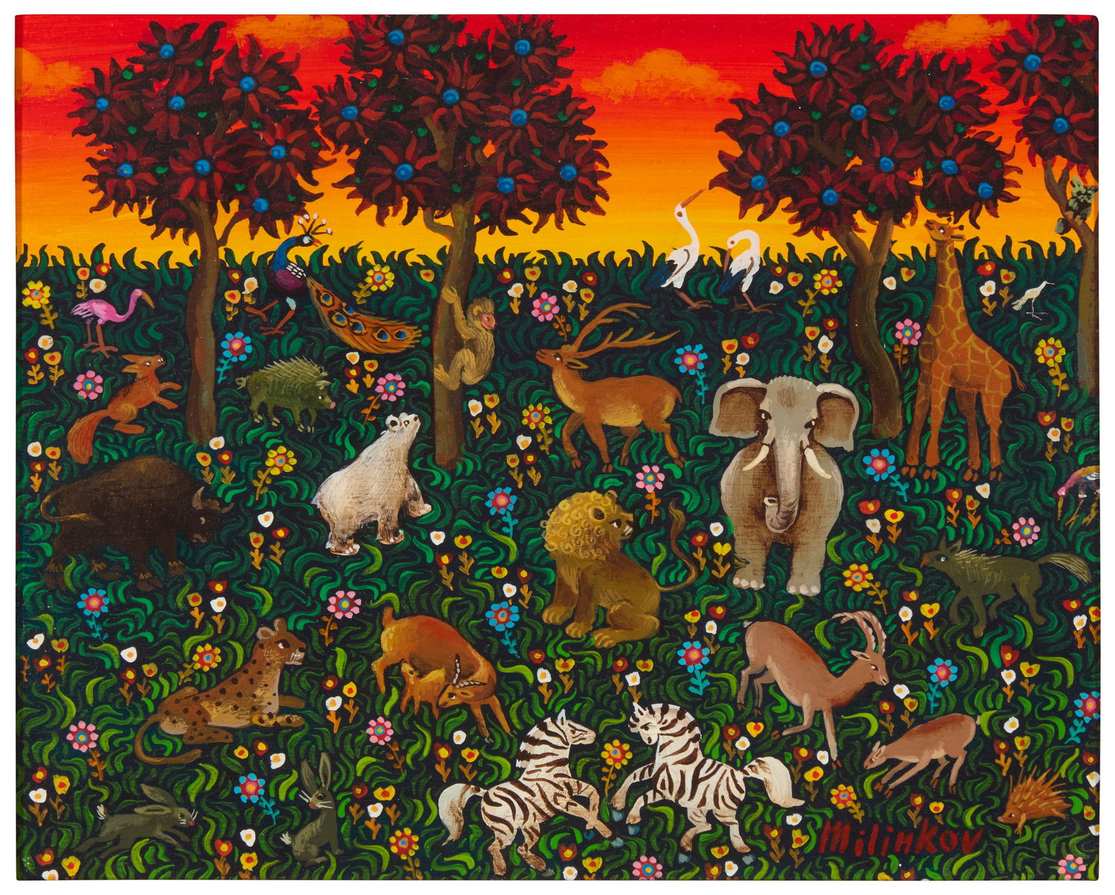 Ljubomir Milinkov (b. 1938), Safari (1 of 7)