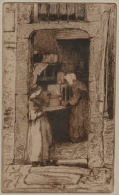 James McNeill Whistler (1834-1903), "La Marchande de Moutarde," from the "French Set," circa 1858