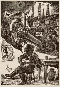 Arturo Garcia Bustos (1926-2017), "CompaÒas extranjeros"