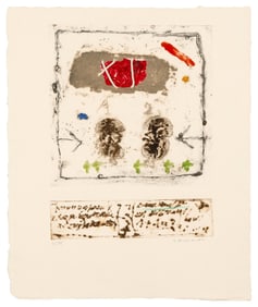 James Coignard (1925-2008), "Objet Bleu," from the "Trois icones pour rover" suite, 1977