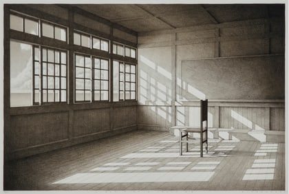 Keisuke Yamamoto (b. 1961), "Light Time Silence M - D," circa 2015