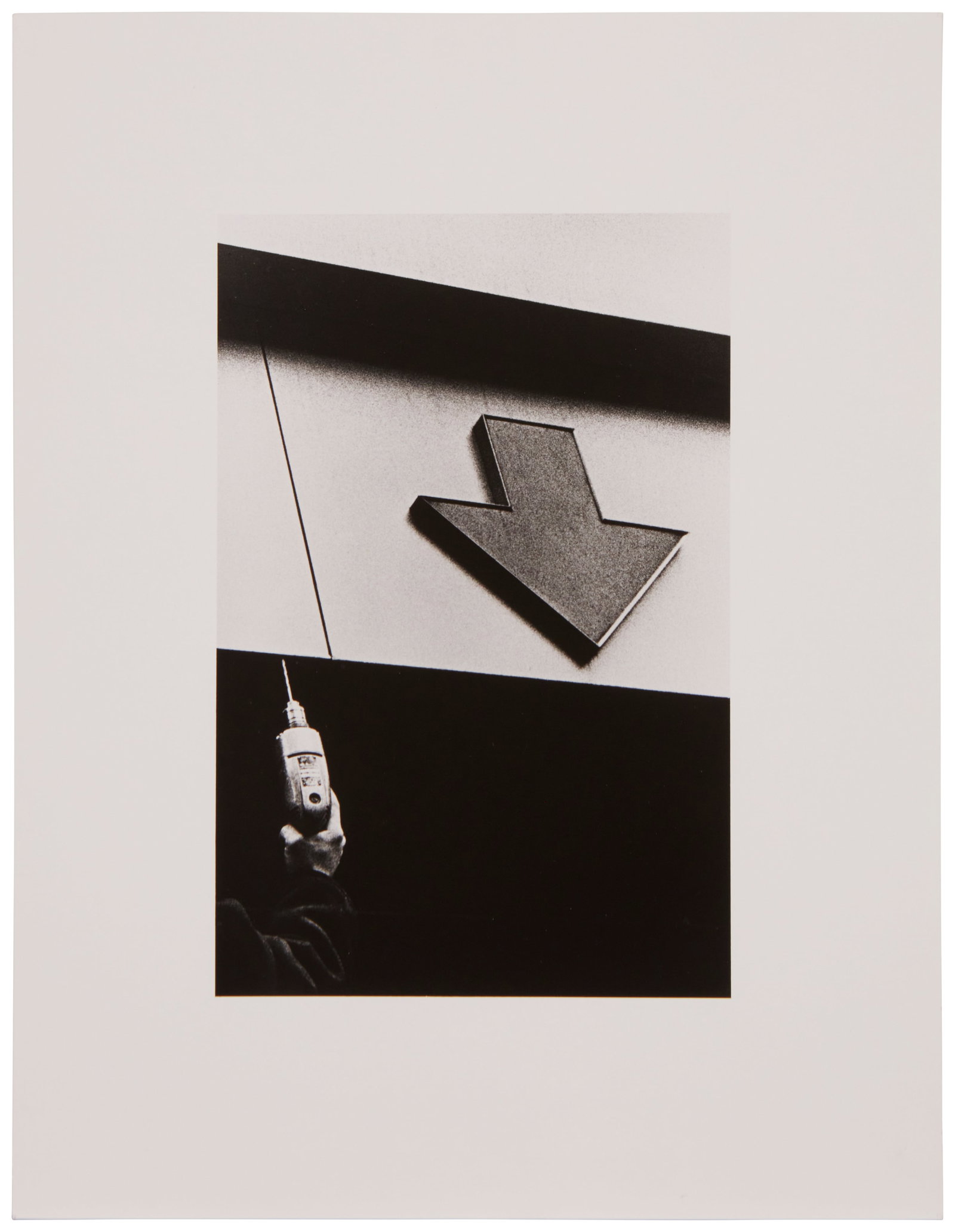 Ralph Gibson (b. 1939), Untitled, from the portfolio "New York 1967-1970," 1968: Ralph Gibson(b. 1939)Untitled, from the portfolio "New York 1967-1970," 1968Gelatin silver print on paperSigned and dated in pencil along the verso of the lower margin edge: Ralph Gibson 1968Image: 9"