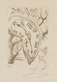 After Salvador Dali (1904-1989), Melting clock