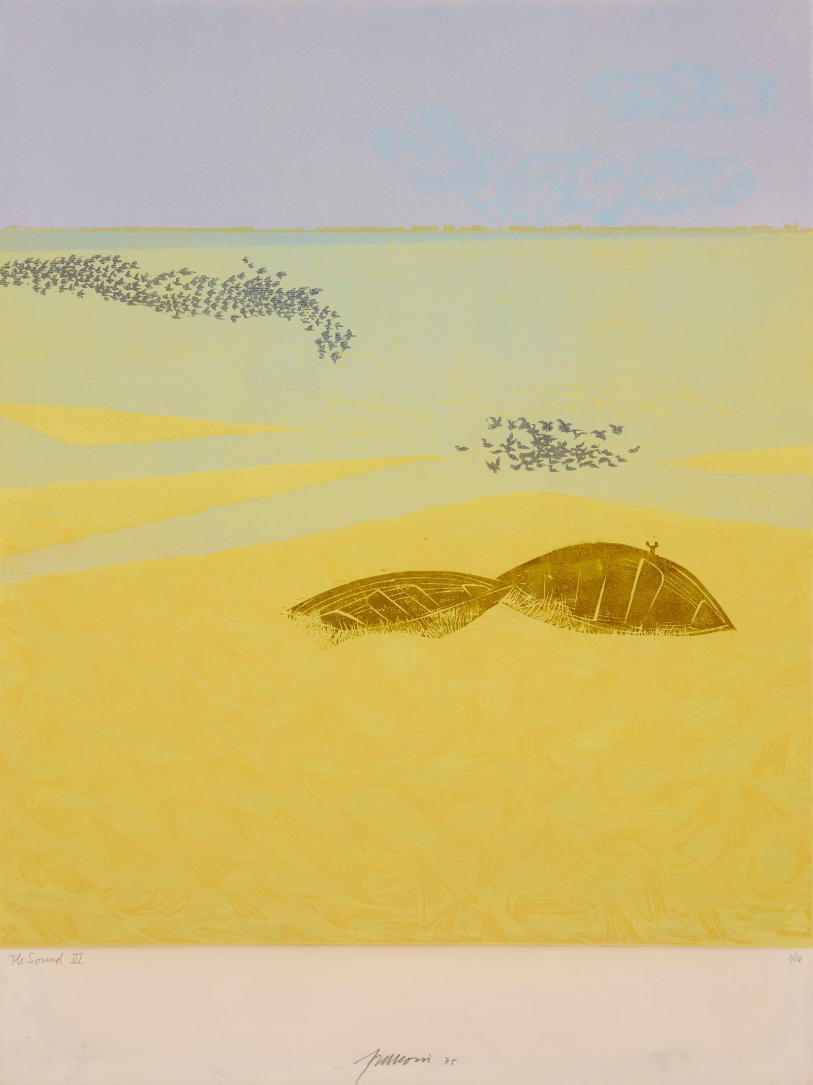 Antonio Frasconi (1919-2013), "The Sound IV," 1975 (1 of 7)