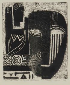 Joseph Muzando (b. 1953), "She Lives In My Mind," 1993