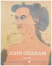 After John Graham (1881-1961), "John Graham 1881-1961: Andre Emmerich Gallery, New York, June 1966"