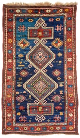 A Caucasian area rug
