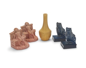 A group of Rookwood pottery items