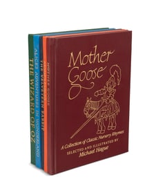 A group of Easton Press children's hardcover books