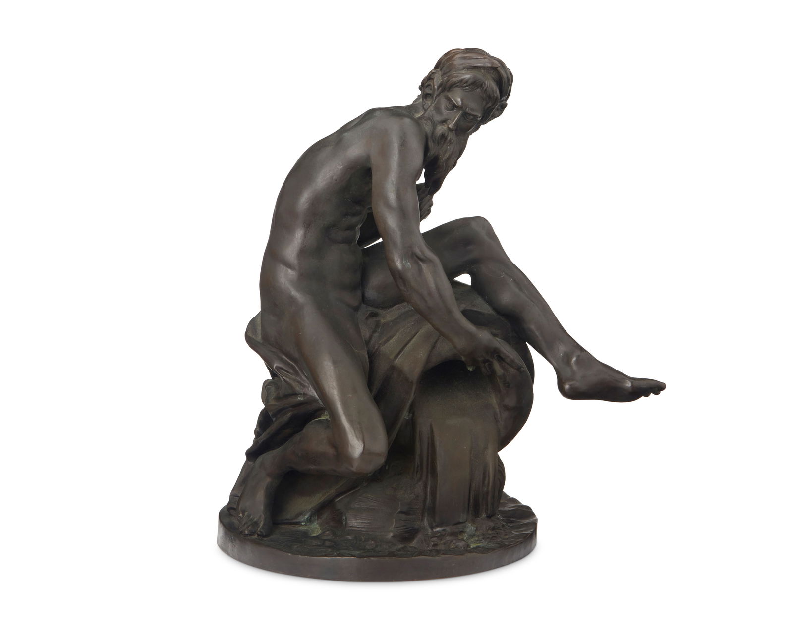 After Jean-Jacques Caffieri (1725-1792), River God (1 of 5)