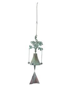Paolo Soleri (1919-2013), A Cosanti wind bell, mid/late 20th century; Paradise Valley, AZ