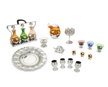 A Farber Brothers barware set