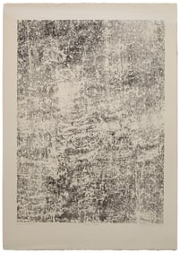 Jean Dubuffet (1901-1985), "Texte ecaille" (Scaly Text), from the portfolio "Textures" from "Les