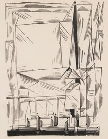 Lyonel Feininger (1871-1956), "Gelmeroda," 1920