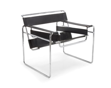After Marcel Breuer (1902-1981), An armchair in the manner of the 'Wassily' chair for Knoll, early