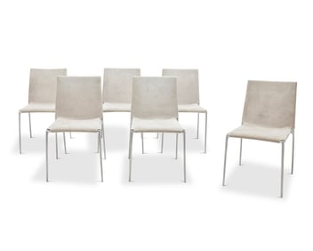 Roberto Barbieri (1942-2012), A set of six 'Alma' chairs for B&B Italia, late 20th/early 21st