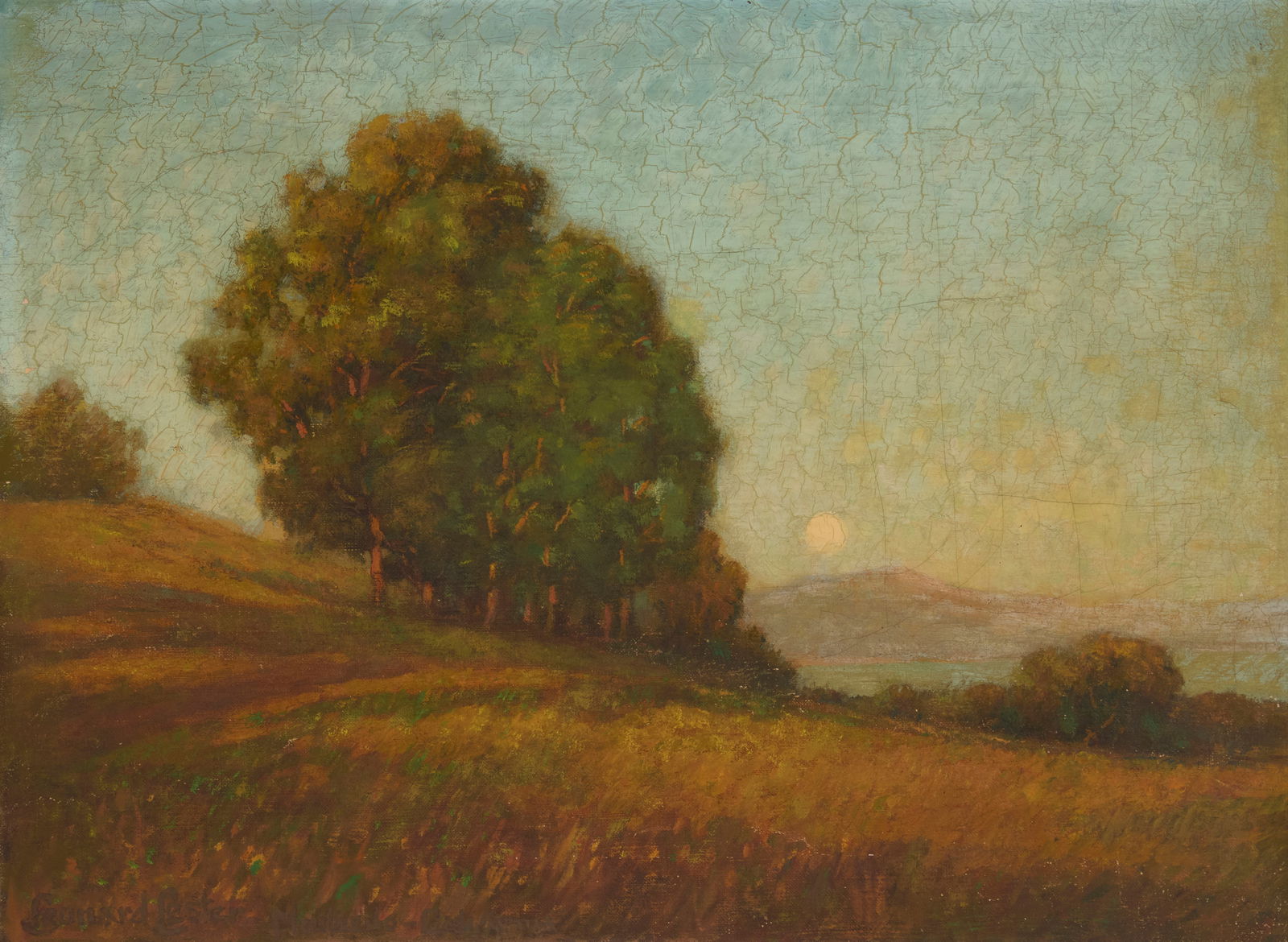 Leonard Lester (1870-1952), "Montecito, California": Leonard Lester(1870-1952)"Montecito, California"Oil on canvasSigned and titled lower left: Leonard Lester17.25" H x 23" W