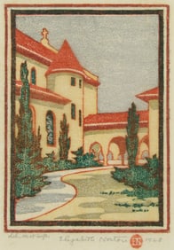 Elizabeth Norton (1887-1985), Church, 1923