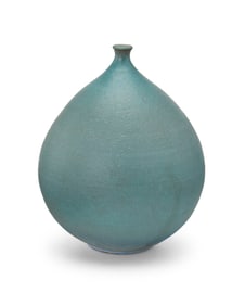 Clyde Burt (1922-1981), A glazed ceramic vase, circa 1965