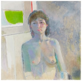 Mario Armond Zamparelli (1921-2012), Half-length portrait of a nude female