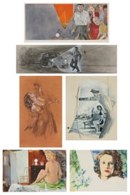 A group of Mario Armond Zamparelli (1921-2012) RKO Pictures artwork