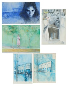 A group of Mario Armond Zamparelli (1921-2012), women subjects