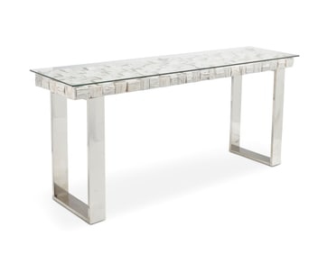 An Orient Express Furniture 'Magnolia' console table