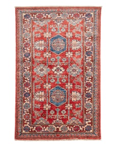 A Kazak rug