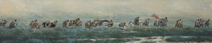 Dou Peigao (b. 1943), "The Long March," 1987