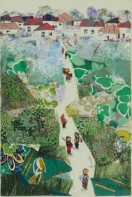 Hang Faji (b. 1946), "Summer Palace," 1981
