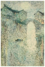 Zhu Sunxian (20th century), "Passing the Bridge," 1989