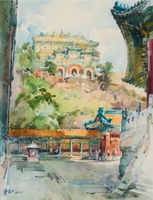 Hua Yiyu (1922-2005), "Sea of Wisdom Temple"