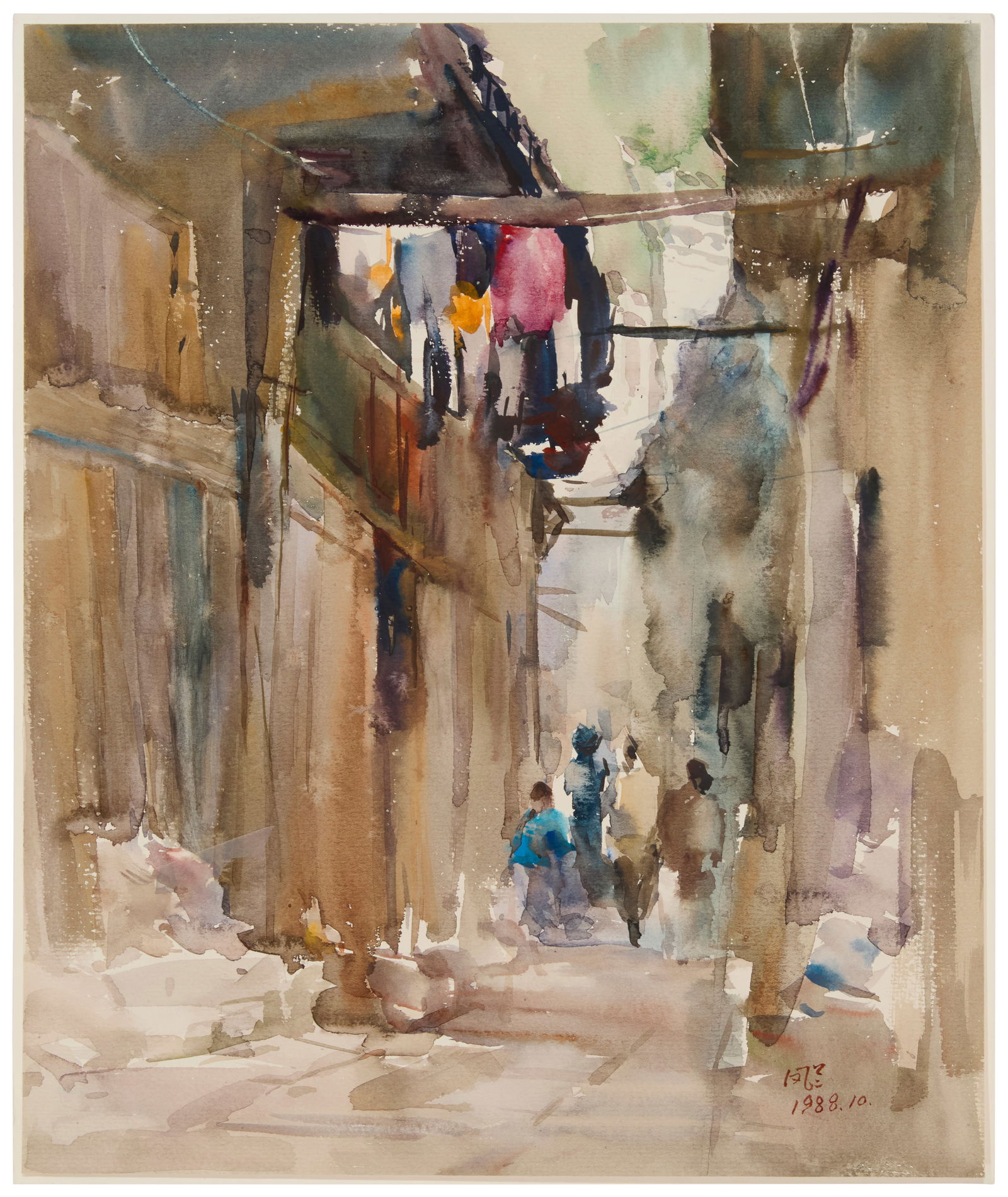 Liu Fenglan (b. 1944), "Lao Jie," 1988 (1 of 4)