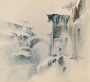 Bei Xu Min (20th century), "Suzhou in the Winter," 1990