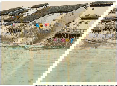 Zhang Kerang (b. 1937), "River City," 1990