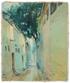 Yu Kewei (b. 1941), "Back Door," 1988