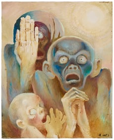 Zhou Hongzhi (b. 1954), "Afraid," 1989