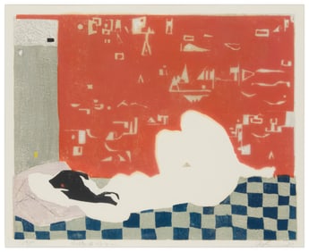 An Bin (b. 1962), "Resting," 1987