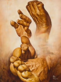 Cheng Yuan (b. 1952), "Hands & Feet," 1989