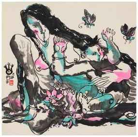 Zhang Quan (b. 1942), "Autumn (Two of Four Seasons)"